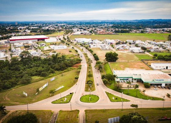 Alta Floresta vista aerea