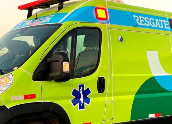 Acidente entre três caminhões deixou dois mortos na manhã desta quinta-feira (25) em Nova Mutum. (Foto: Reprodução)