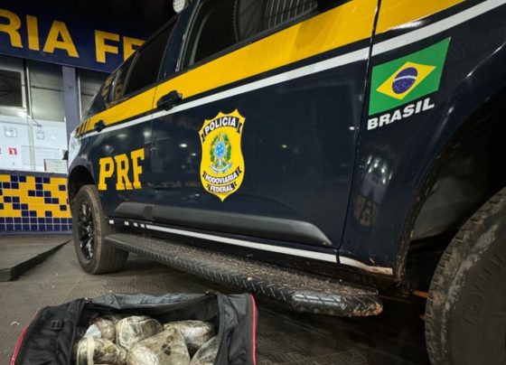 PRF apreende mais de 4 quilos de Skunk em ônibus interestadual em Rondonópolis