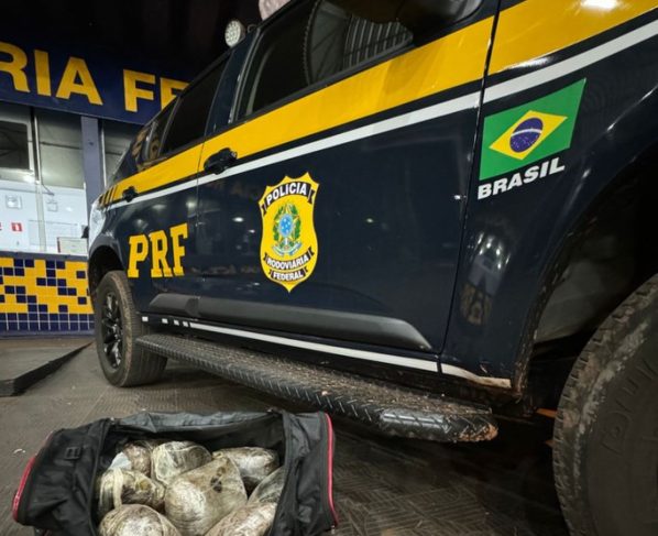 PRF apreende mais de 4 quilos de Skunk em ônibus interestadual em Rondonópolis