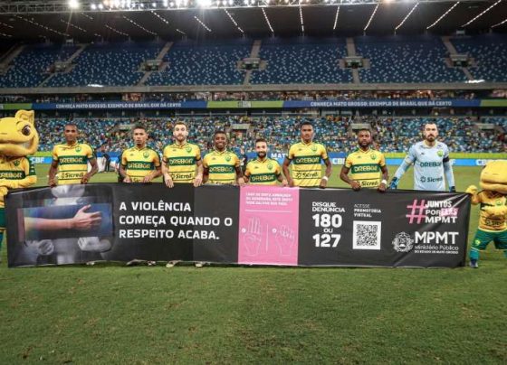 Campanha contra violência e assédio movimenta Arena Pantanal em Mato Grosso