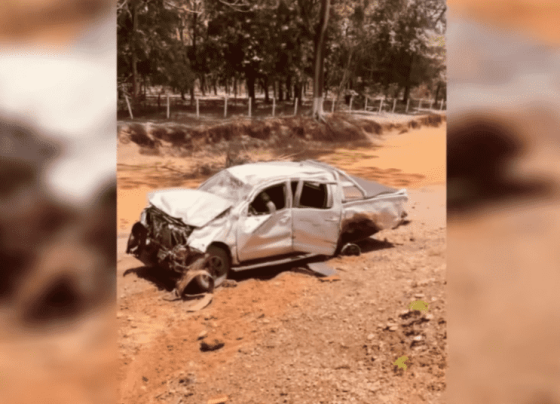 acidente hilux primaverinha sorriso