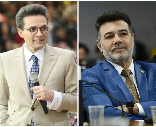 Samuel Ferreira e Marco Feliciano - @Reprodução