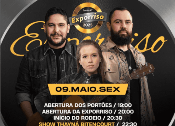 Exporriso 2025 agita Sorriso com shows nacionais, agronegócio e empreendedorismo local