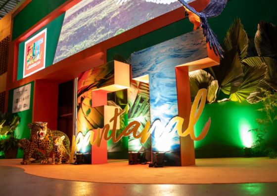 Sorriso sorteia brindes e oferece degustacao de produtos na FIT Pantanal