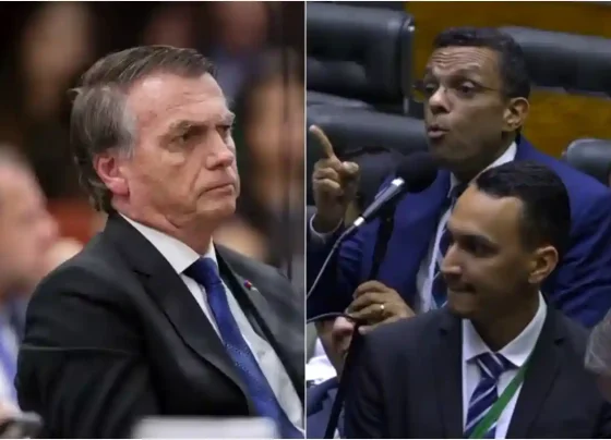 Bolsonaro e Otoni de Paula - @Reprodução