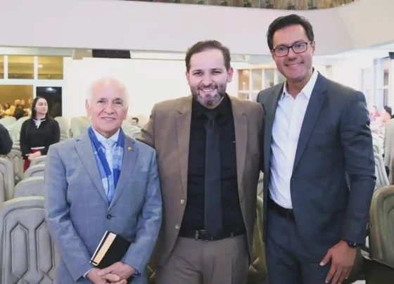 Gilberto Nascimento, Galdino Junior e Alex de Madureira - @Reprodução