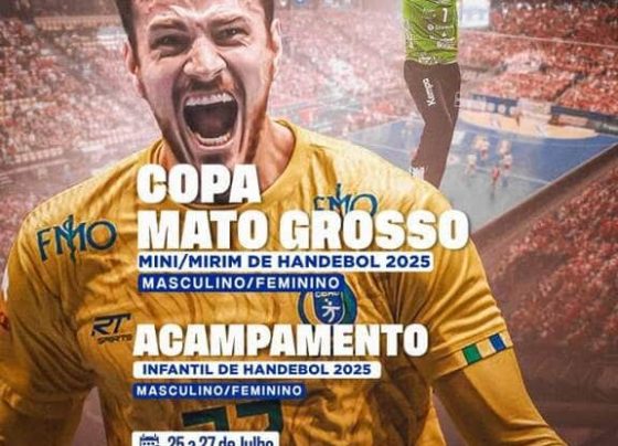 Sorriso sedia Copa Mato Grosso Mini e Mirim e Acampamento Estadual Infantil de Handebol neste fim de semana