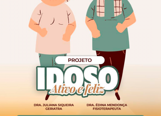 Idoso ativo e feliz une especialistas para uma manha de cuidados na terceira idade em Sorriso