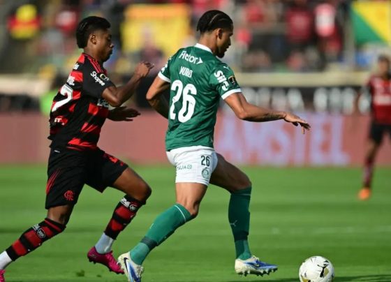 Flamengo x Palmeiras. - Foto: Ernesto Benavides/AFP