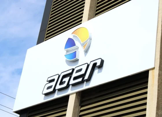 Fachada da Ager em sede