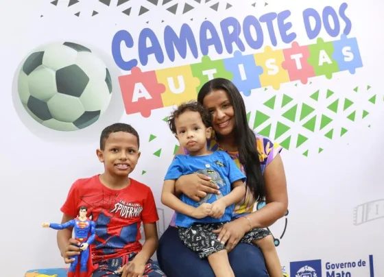 Arena Pantanal recebe ação inclusiva com autistas e jovens