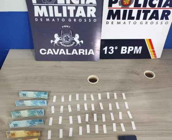 Apreensão de cocaína em Lucas do Rio Verde