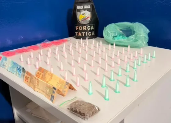 Tráfico de drogas leva à apreensão de menor em Barra do Bugres