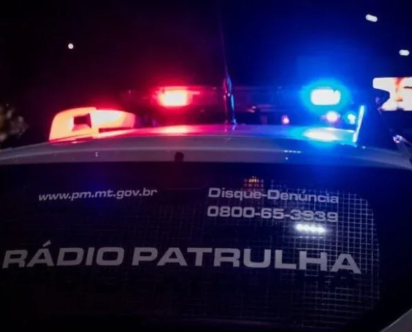 Viatura da rádio patrulha da PM