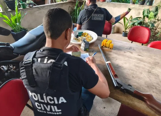 Idoso preso por tentativa de homicídio em Poxoréu