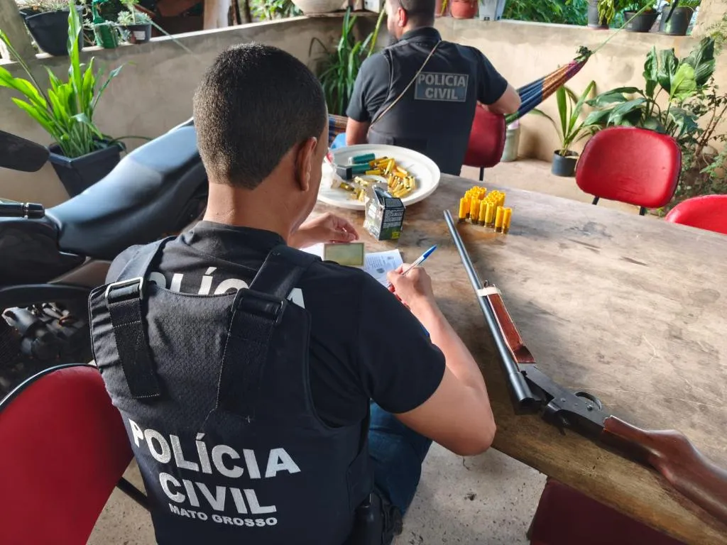 Idoso preso por tentativa de homicídio em Poxoréu