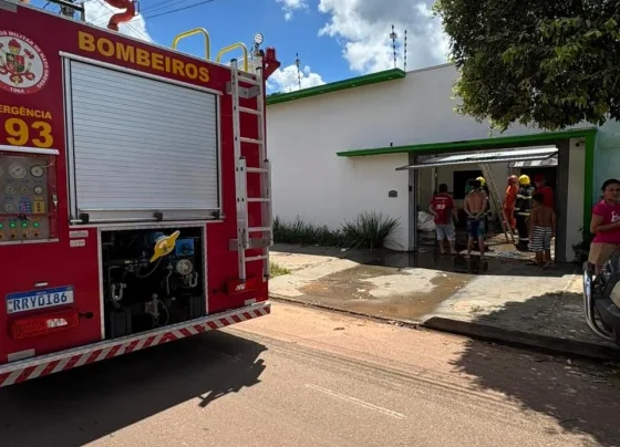 Incêndio em usina fotovoltaica mobiliza bombeiros em Sinop