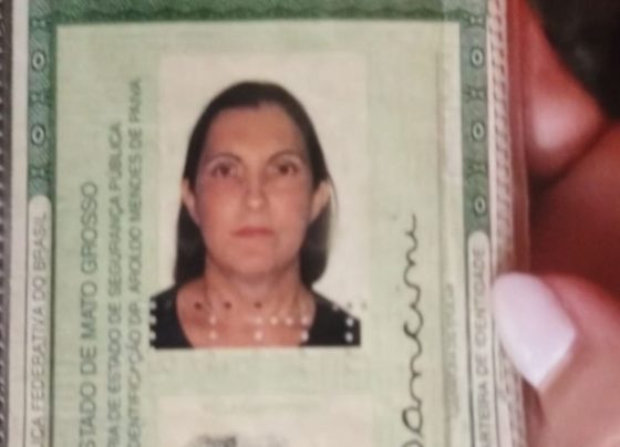 mulher atropelada Sinop