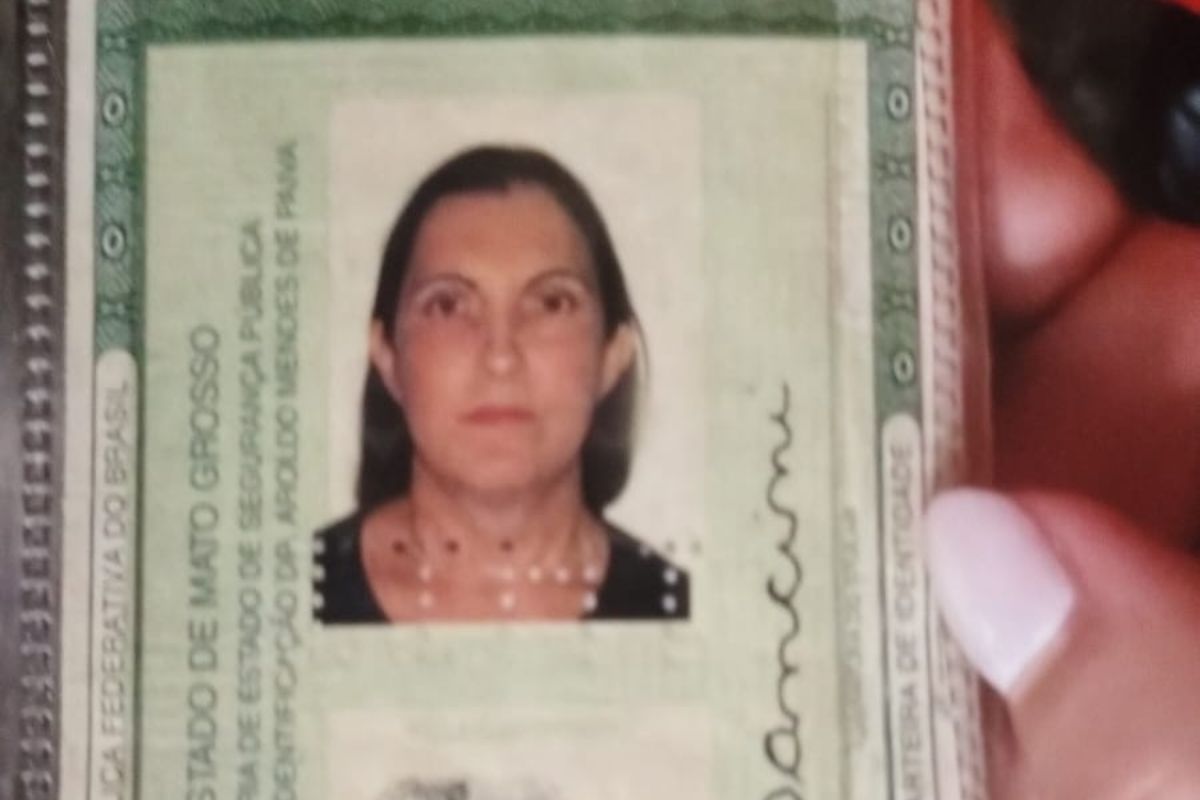 mulher atropelada Sinop