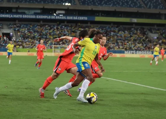 Futebol feminino impulsiona público na Arena Pantanal