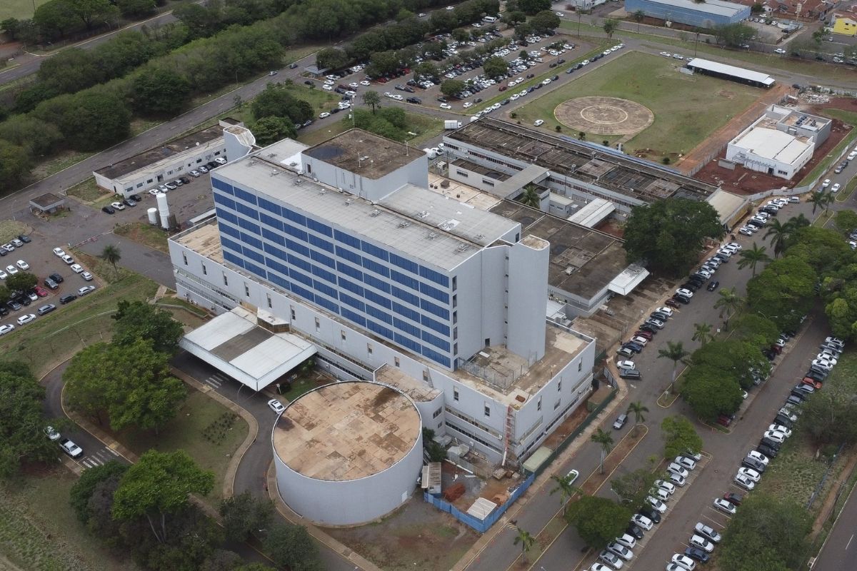 Hospital Regional de Mato Grosso do Sul. (Foto: Divulgação/Segov)