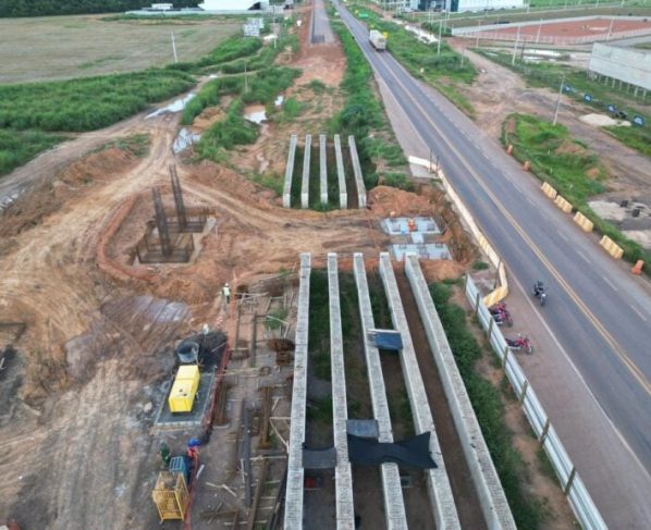 Tráfego na BR-163 terá “Pare e Siga” em Sinop neste sábado para obras de viaduto