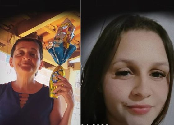 ngela Cristina de Souza e Andressa Aparecida dos Santos morreram no acidente. - Foto: Reprodução