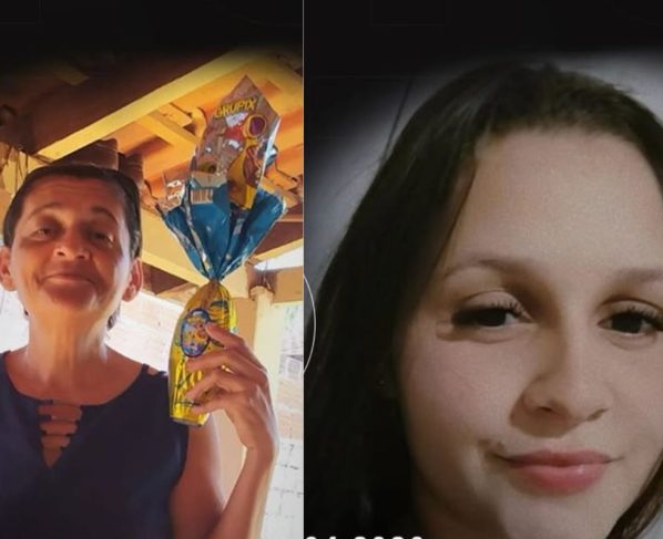 ngela Cristina de Souza e Andressa Aparecida dos Santos morreram no acidente. - Foto: Reprodução