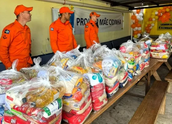 Corrida Homens do Fogo arrecada 5 toneladas de alimentos em MT