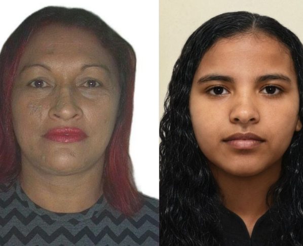 Nayana Miranda Conceição, de 39 anos, e Karine Stéfane Pereira dos Santos, de 19 anos, foram mortas na mesma noite em suposta guerra entre facções em Sorriso. - Foto: montagem/Reprodução
