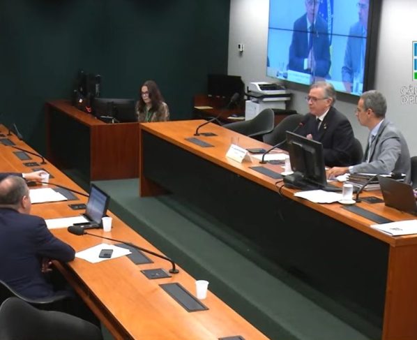 Reunião da Comissão de Minas e Energia da Câmara dos Deputados (Foto: Reprodução/TV Câmara)