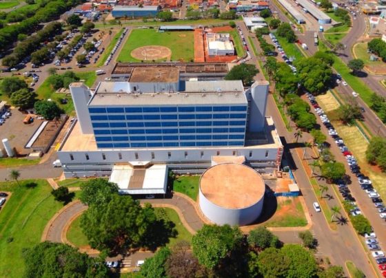 Hospital Regional de Mato Grosso do Sul (HRMS). (Foto: Bruno Rezende, Secom/MS)