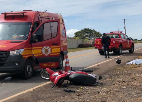 Amanda Ferreira Santos morreu ao ser atingida por uma carreta na MT-242. - Foto: Beatriz Mayra