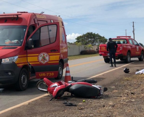 Amanda Ferreira Santos morreu ao ser atingida por uma carreta na MT-242. - Foto: Beatriz Mayra