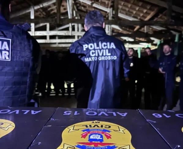 Operação Engrenagem Sombria mira facção no oeste de MT