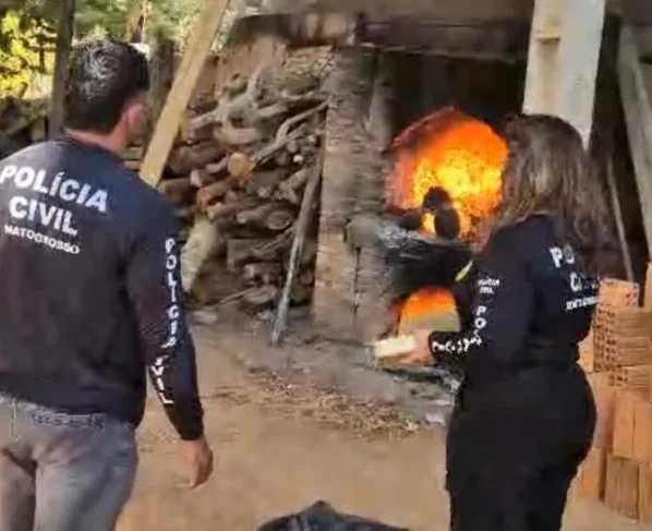 Polícia Civil incinera 74 quilos de drogas em Barra do Garças