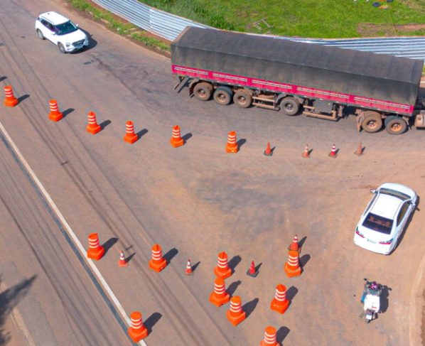 Tráfego em pista dupla altera fluxo de veículos na BR-163 em Sinop