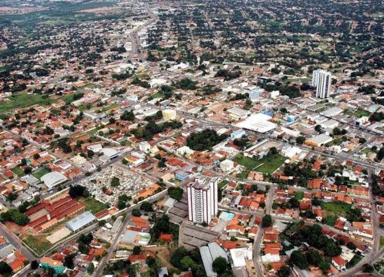 Vista aérea de Várzea Grande