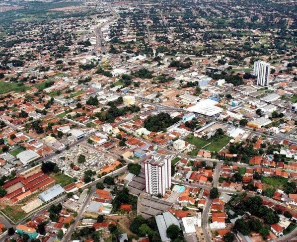 Vista aérea de Várzea Grande