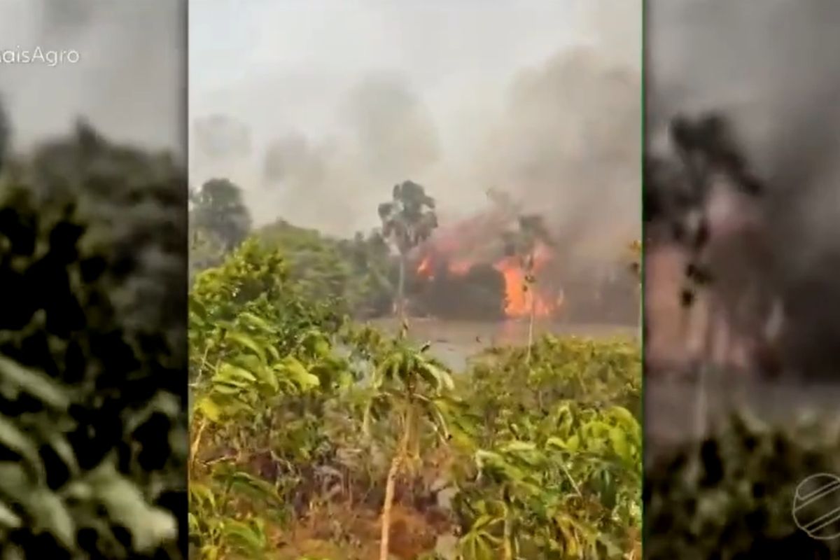 cafe incendio na proprierade