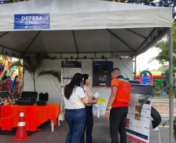 Defesa Civil orienta moradores sobre áreas de risco em Nova Mutum
