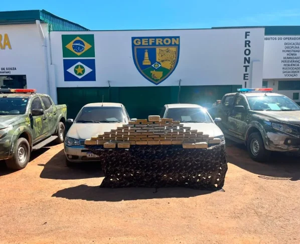Gefron causa prejuízo de R$ 537 mil ao crime na fronteira