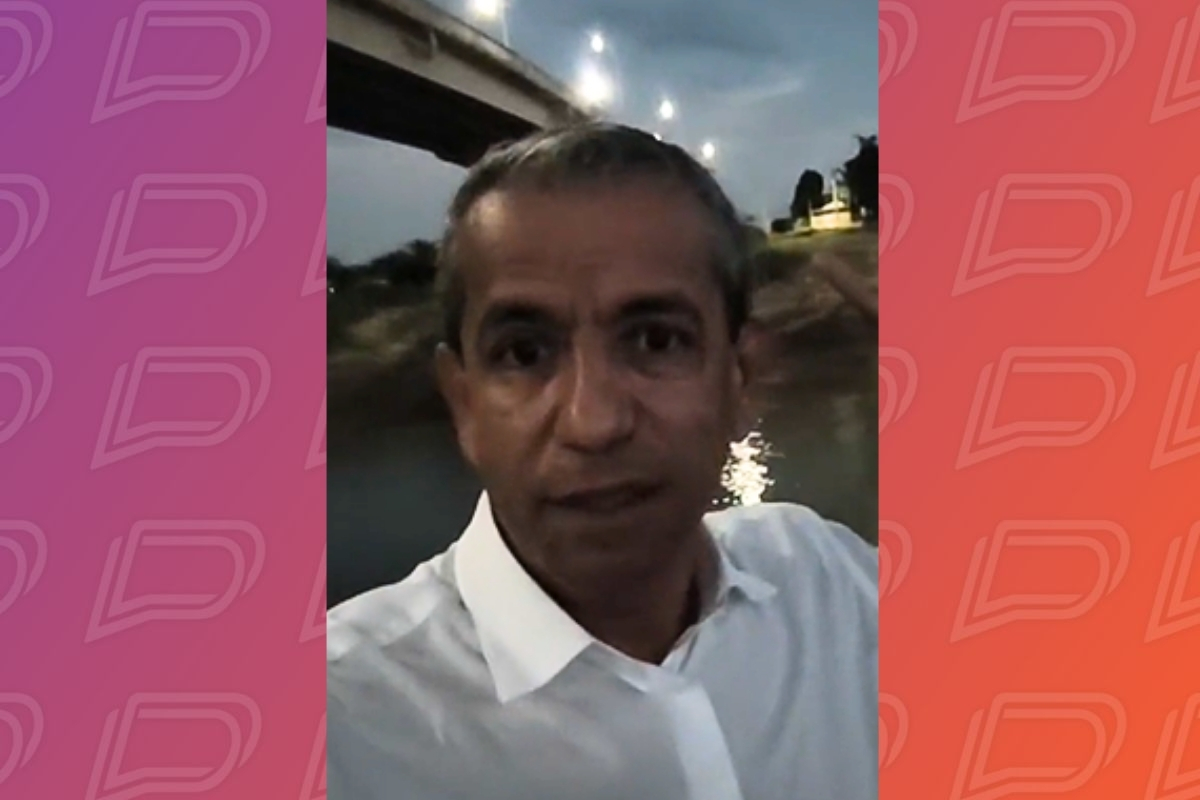 O juiz aposentado Edinaldo Muniz, de 54 anos, está entre os feridos após ponte desabar no Acre. - Foto: Instagram/Reprodução