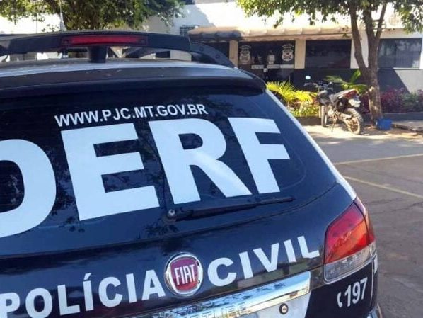 Viatura da DERF da polícia civil