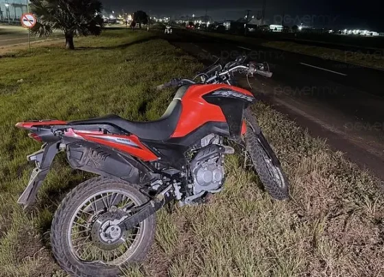 Motociclista morre e passageiro fica em estado grave após acidente na BR-163 em Nova Mutum
