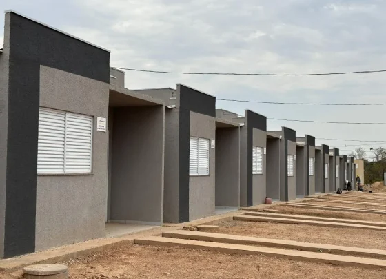 Casas do projeto Ser Família