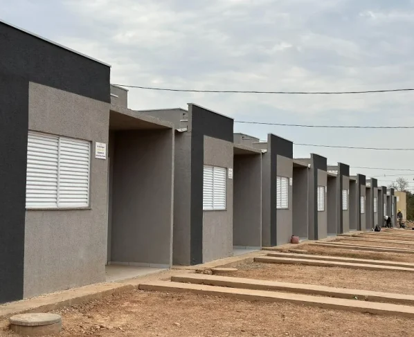 Casas do projeto Ser Família