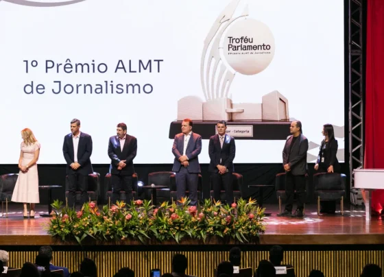 Telejornalismo ganha destaque no Prêmio ALMT