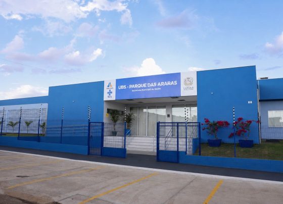 Vereadores participam da inauguração da nova UBS Parque das Araras em Lucas do Rio Verde
